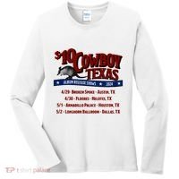 $10 Cowboy Release Charley Crockett Women's Long Sleeve Shirt thumb 0