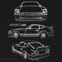 1978 Datsun 280z Vintage Jdm Tuner Collector Car T-Shirt thumb 7