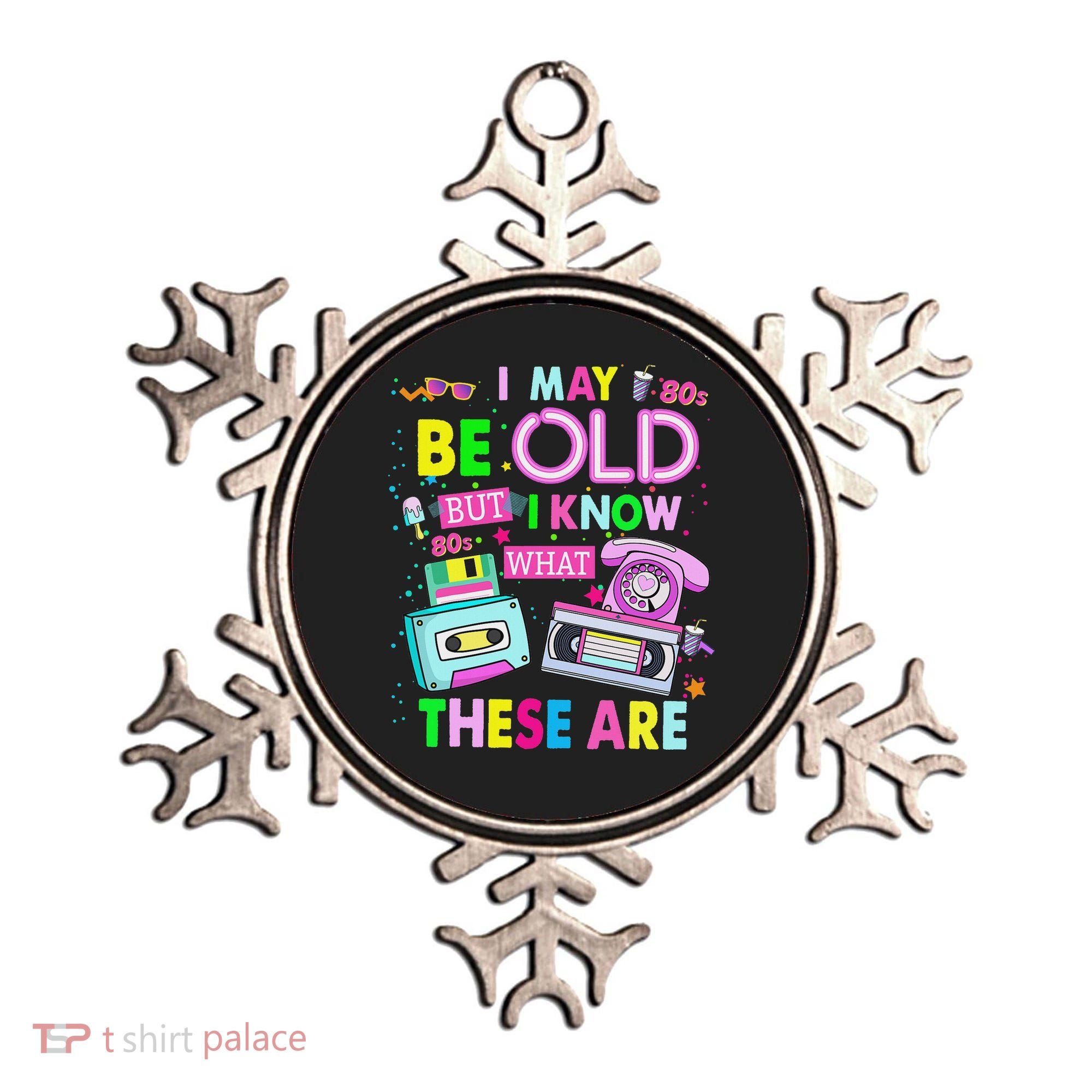 1980s Decade 80s Disco Outfit Idea For Women & 80s Themed Ornament