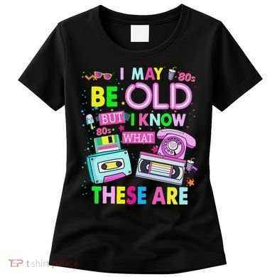 1980s Decade 80s Disco Outfit Idea For Women & 80s Themed Women's T-Shirt