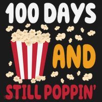 100 Days And Still Poppin 100th Day Of School Funny Women's Hoodie thumb 2
