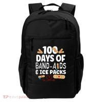 100 Days Band Aids & Ice Packs Nurse 100 Days Of School Backpack thumb 0