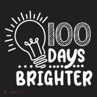 100 Days Brighter Funny Back To School Women's Sweatshirt thumb 2
