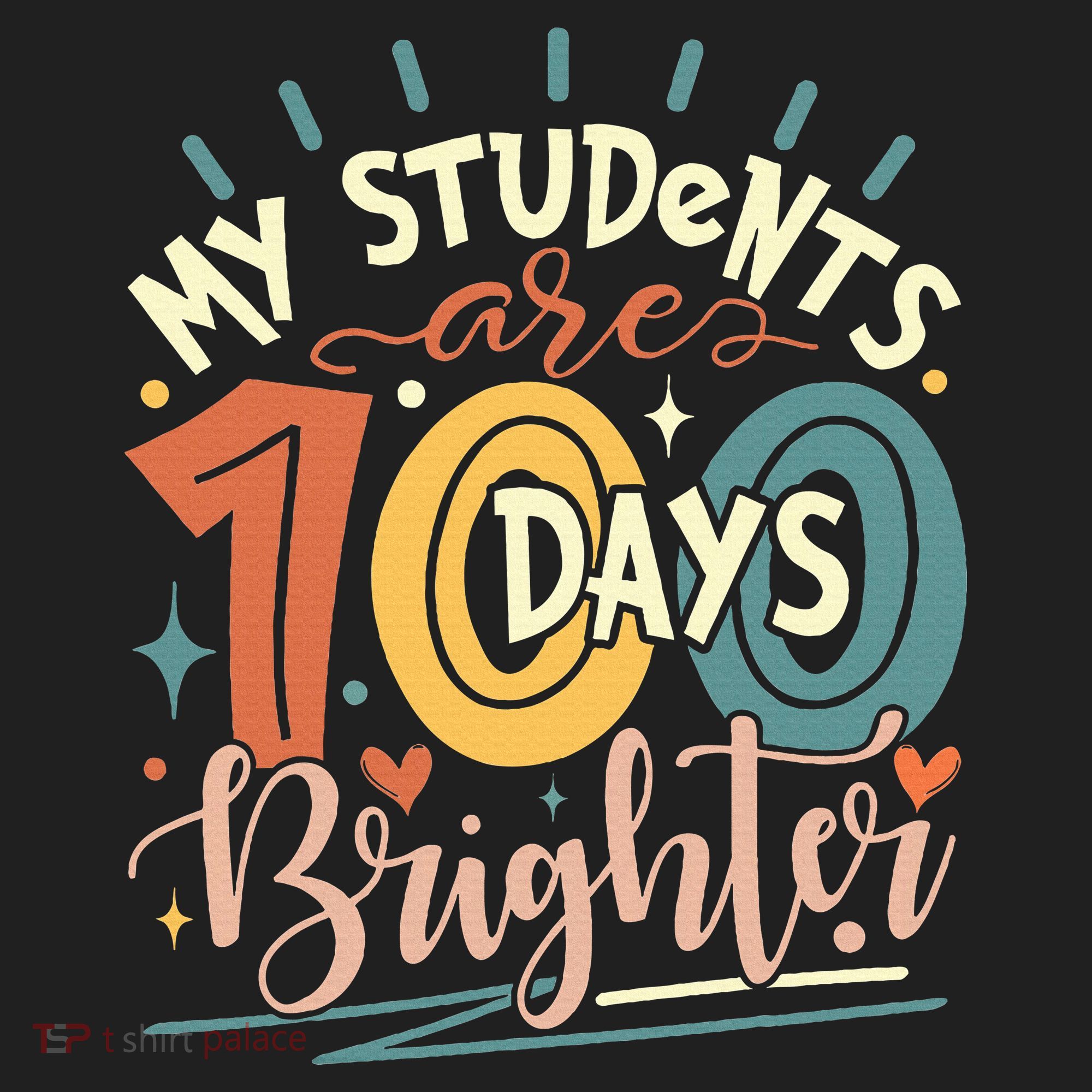 100 Days Brighter Teacher 100th Day Of School Teachers Squad Beanie