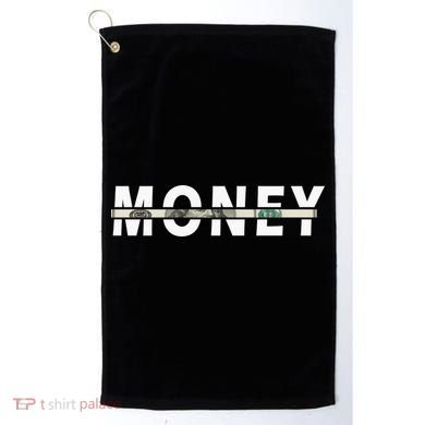 100 Dollar , Funny Money Golf Towel