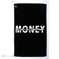 100 Dollar , Funny Money Golf Towel thumb 0
