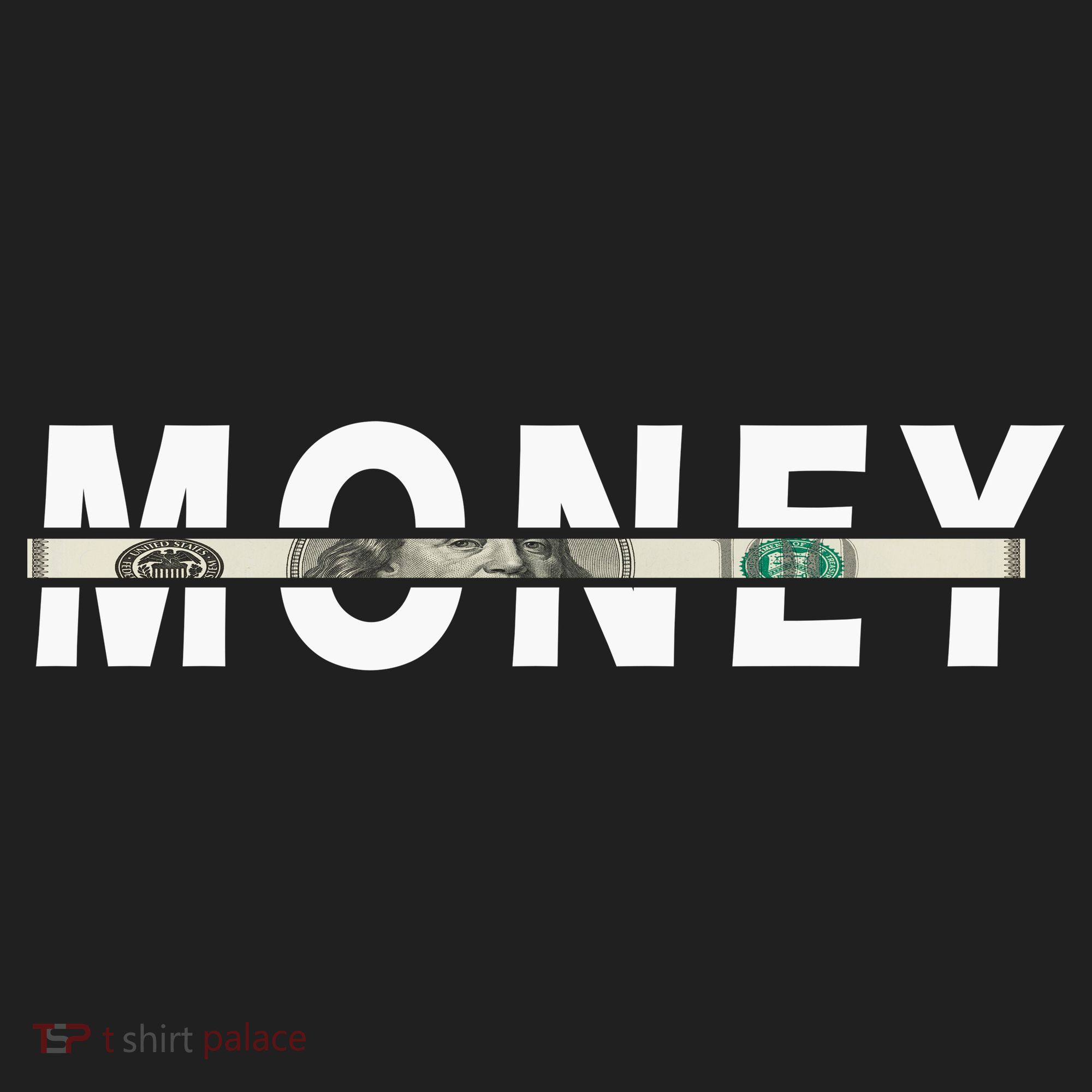 100 Dollar , Funny Money Golf Towel