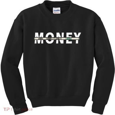 100 Dollar , Funny Money Kids Sweatshirt