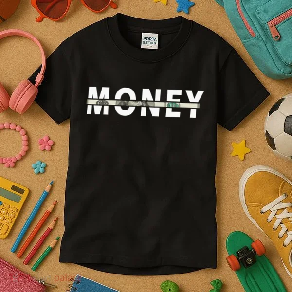 100 Dollar , Funny Money Kids T-Shirt