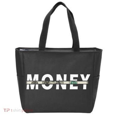 100 Dollar , Funny Money Tote Bag