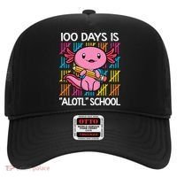 100 Days Is Alotl School Funny 100th Day Of School Axolotl Hat thumb 0