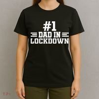 #1 Dad In Lockdown T-Shirt thumb 4