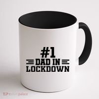 #1 Dad In Lockdown Coffee Mug thumb 1