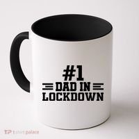#1 Dad In Lockdown Coffee Mug thumb 0