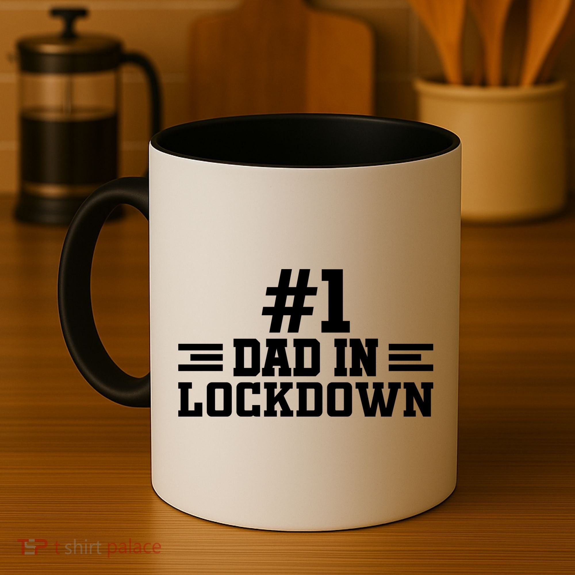 #1 Dad In Lockdown Coffee Mug