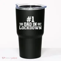 #1 Dad In Lockdown Tumbler thumb 0