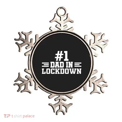 #1 Dad In Lockdown Ornament