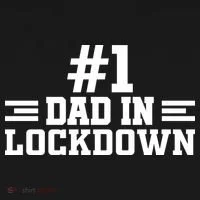 #1 Dad In Lockdown Kids Long Sleeve Shirt thumb 2