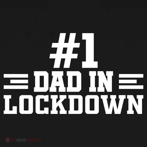 #1 Dad In Lockdown Kids Long Sleeve Shirt