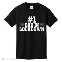 #1 Dad In Lockdown Kids T-Shirt thumb 0
