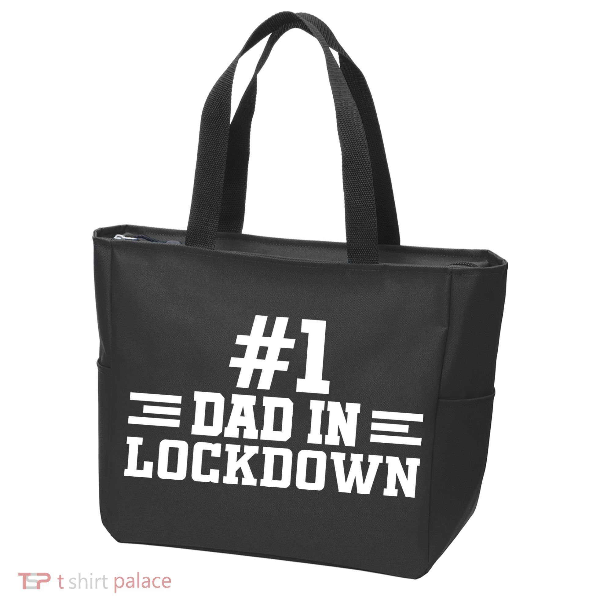 #1 Dad In Lockdown Tote Bag