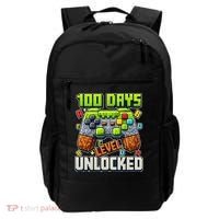 100 Days Level Unlocked Gaming 100th Day Of School Backpack thumb 0
