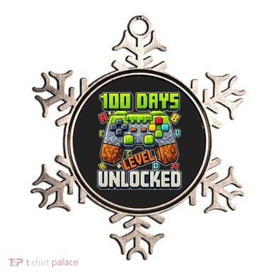 100 Days Level Unlocked Gaming 100th Day Of School Ornament