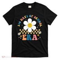 100 Days Of School Era Sunflower Cute T-Shirt thumb 0