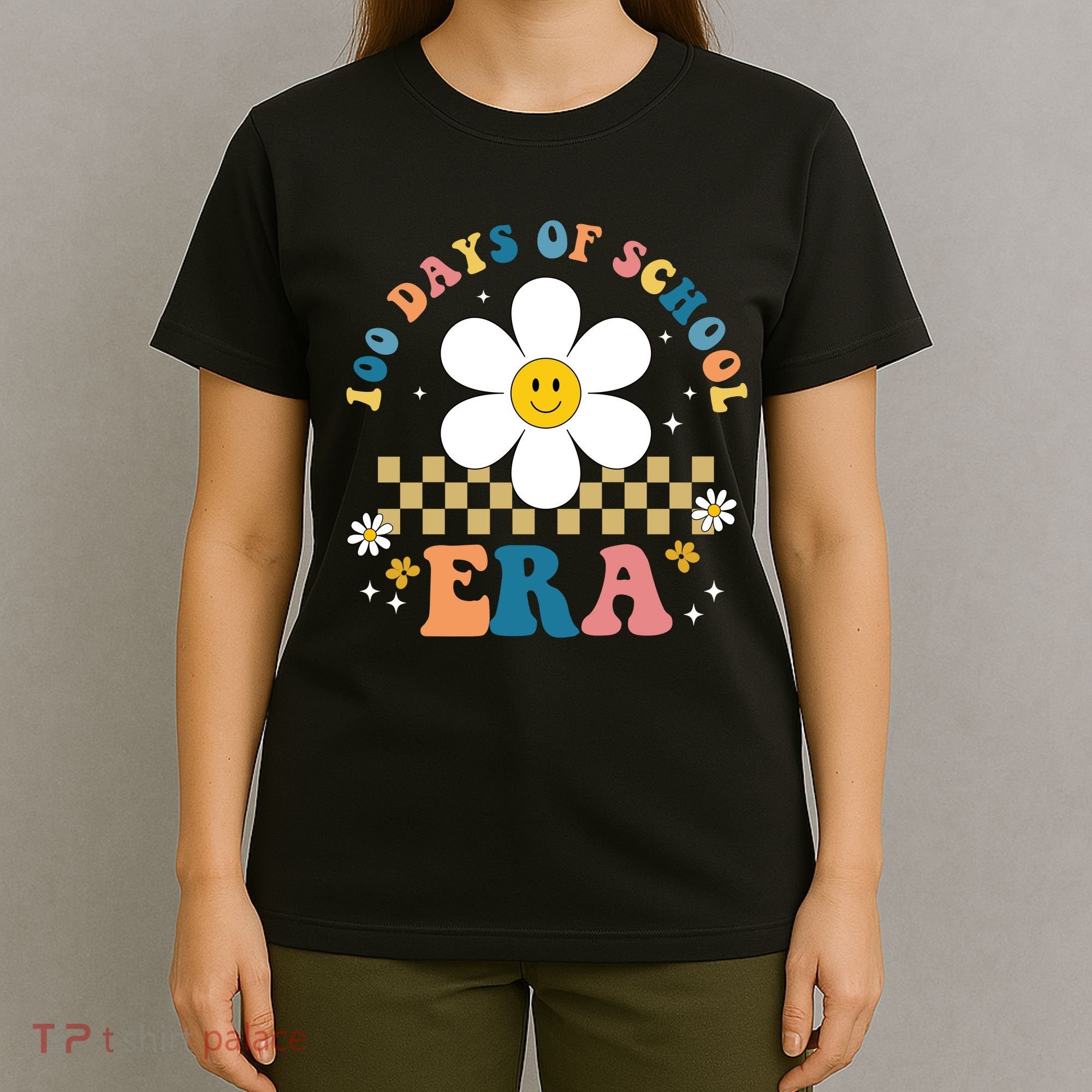 100 Days Of School Era Sunflower Cute T-Shirt