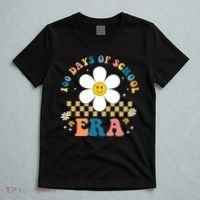 100 Days Of School Era Sunflower Cute T-Shirt thumb 5