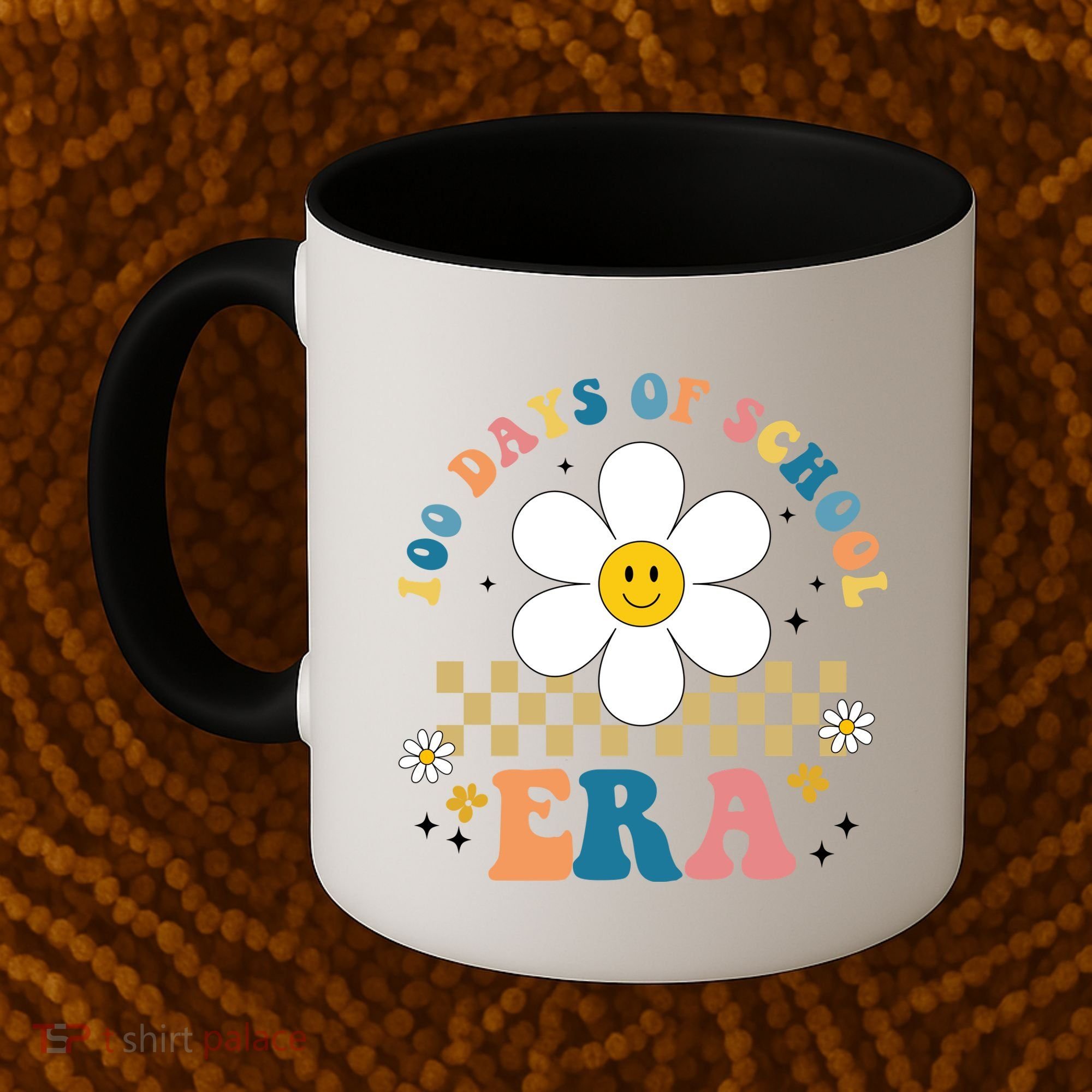 100 Days Of School Era Sunflower Cute Coffee Mug