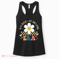 100 Days Of School Era Sunflower Cute Women's Tank Top thumb 0