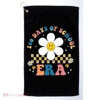 100 Days Of School Era Sunflower Cute Golf Towel thumb 0