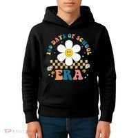 100 Days Of School Era Sunflower Cute Kids Hoodie thumb 4