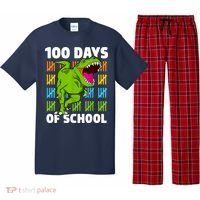 100th Day Of School Boys Kids Dino 100 Days Dinosaur TRex Pajama Set thumb 0