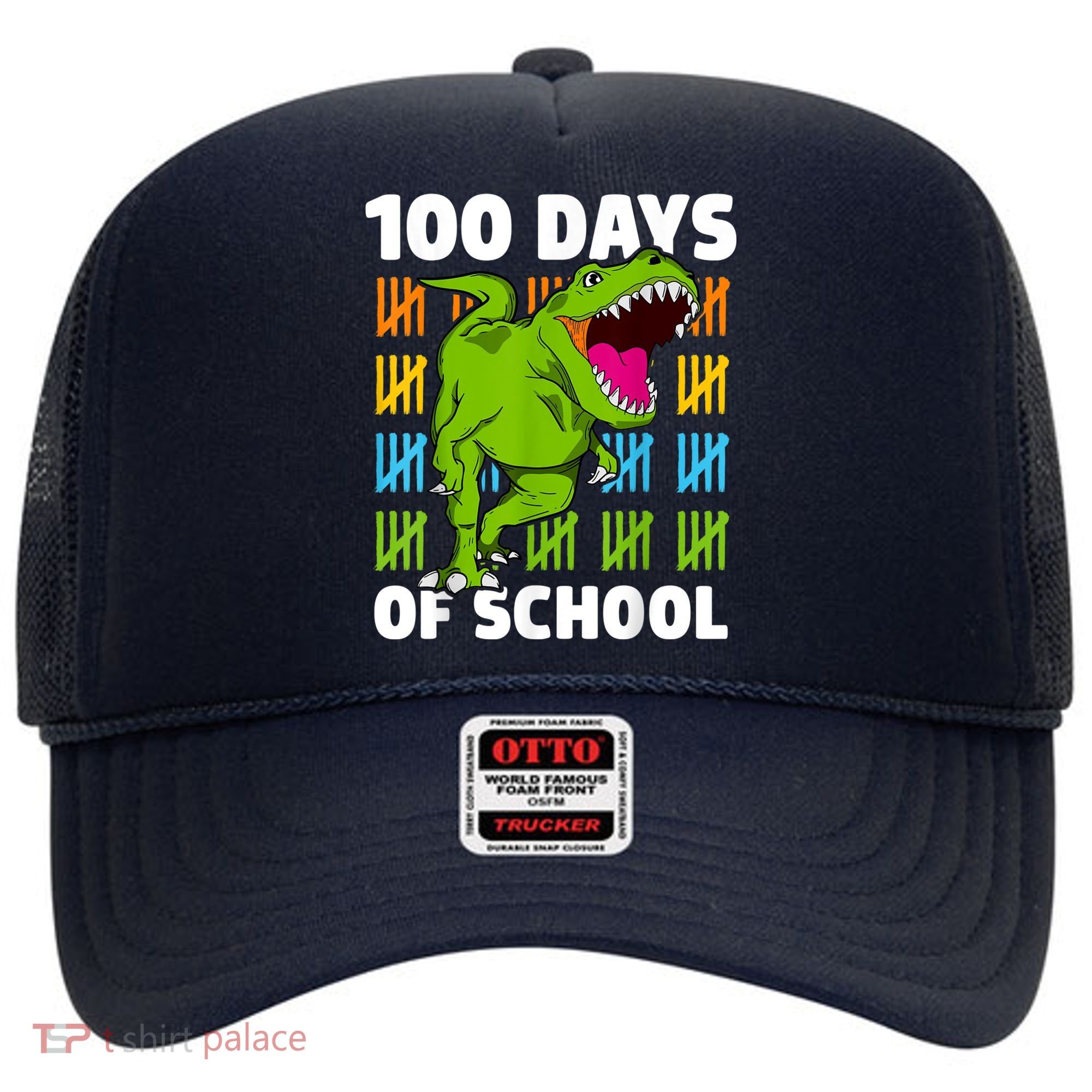 100th Day Of School Boys Kids Dino 100 Days Dinosaur TRex Hat