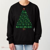 12 Days of Christmas Tree Classic Holiday  Women's Sweatshirt thumb 0