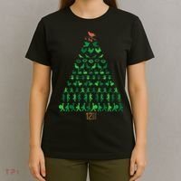 12 Days of Christmas Tree Classic Holiday  T-Shirt thumb 4