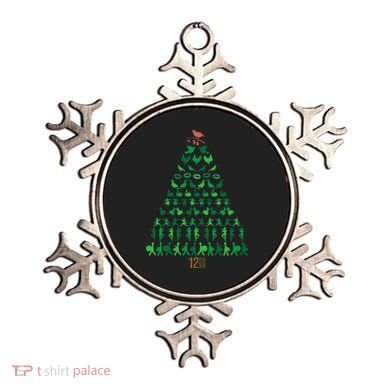 12 Days of Christmas Tree Classic Holiday  Ornament