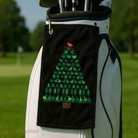 12 Days of Christmas Tree Classic Holiday  Golf Towel thumb 2