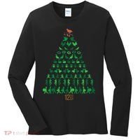 12 Days of Christmas Tree Classic Holiday  Women's Long Sleeve Shirt thumb 0