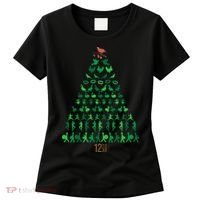 12 Days of Christmas Tree Classic Holiday  Women's T-Shirt thumb 0