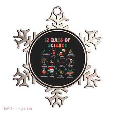 12 Days Of Science Scientist Teacher Christmas Science Xmas Ornament