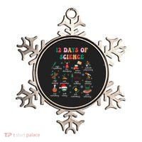 12 Days Of Science Scientist Teacher Christmas Science Xmas Ornament thumb 0