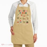 12 Days Of Science Scientist Teacher Christmas Science Xmas Apron thumb 2