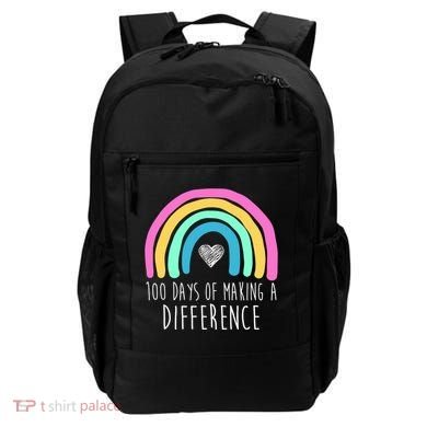 100 Days Of Making A Difference 100th Day Of School Backpack