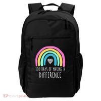 100 Days Of Making A Difference 100th Day Of School Backpack thumb 0