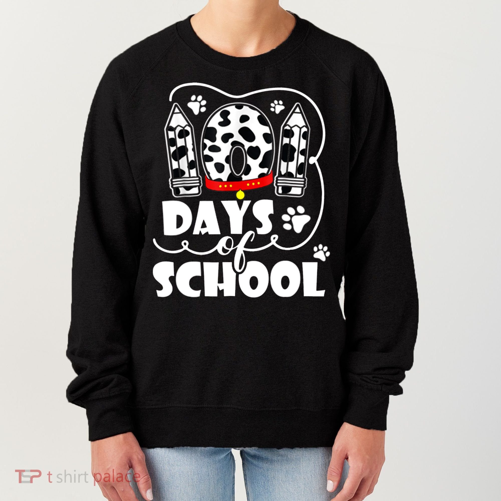 101 Days Of School Dalmatian Logo Women's Sweatshirt