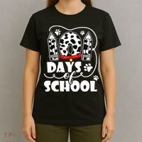 101 Days Of School Dalmatian Logo T-Shirt thumb 4