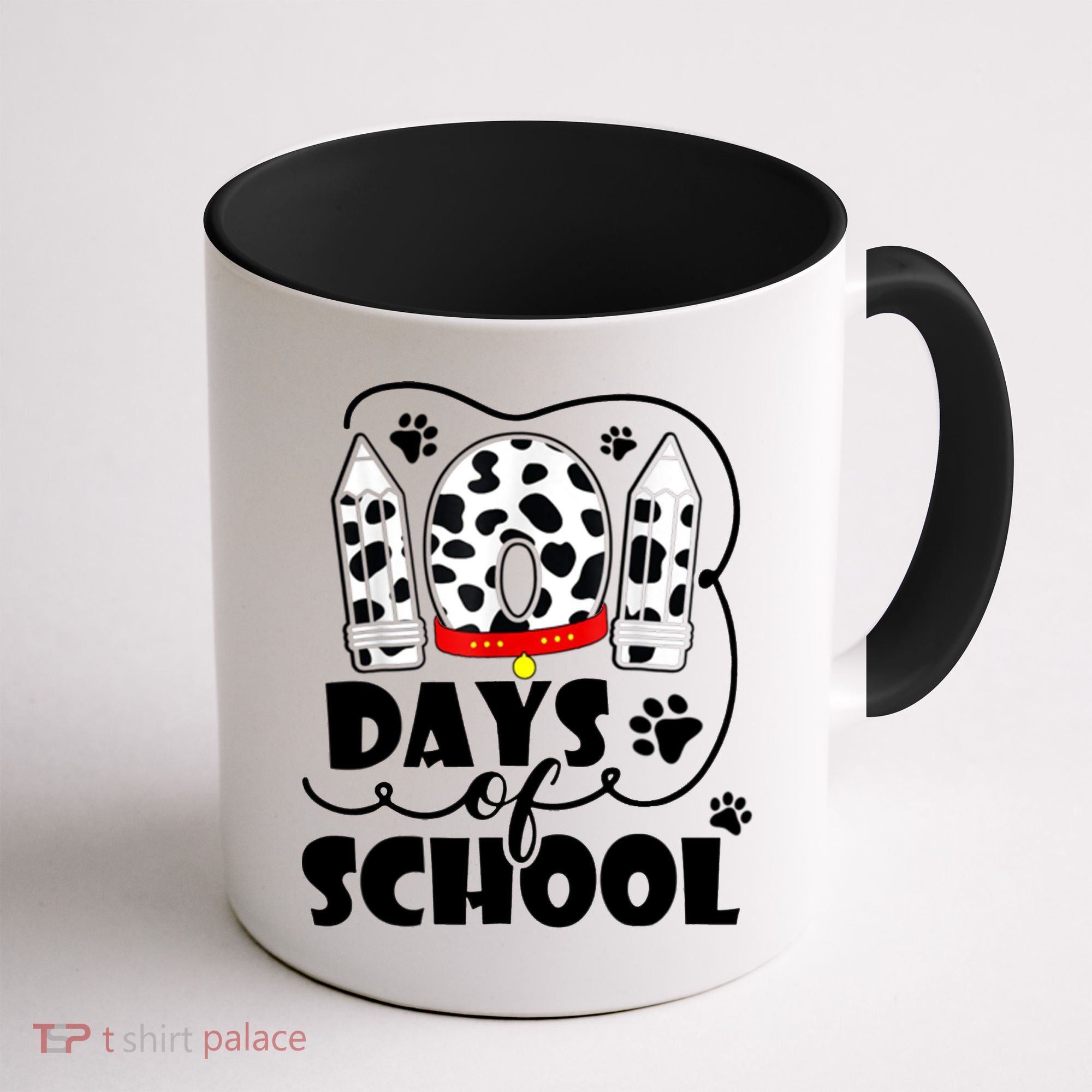 101 Days Of School Dalmatian Logo Coffee Mug